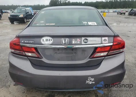 2014 Honda Civic Ex from USA, damaged, VIN 19XFB2F87EE072860